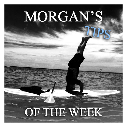 Morgan Indek's majestic headstand on a surf board